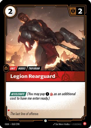 Legion Rearguard (010/298) CN - Origins Foil