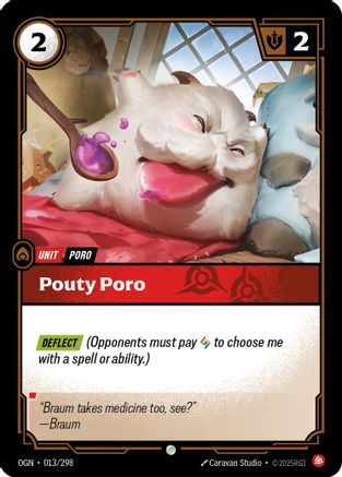 Pouty Poro (013/298) CN - Origins Foil