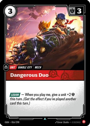 Dangerous Duo (016/298) CN - Origins