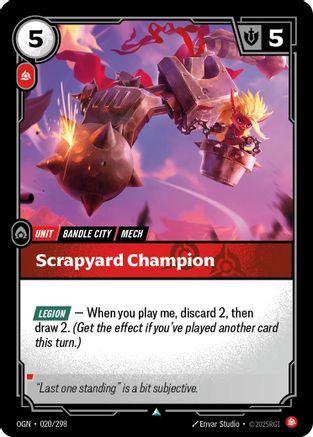 Scrapyard Champion (020/298) CN - Origins Foil