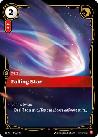 Falling Star (029/298) CN - Origins Foil