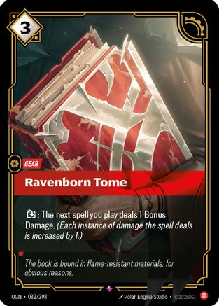 Ravenborn Tome (032/298) CN - Origins Foil