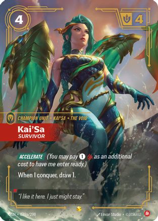 Kai'Sa - Survivor (Alternate Art) (039a/298) CN - Origins Foil