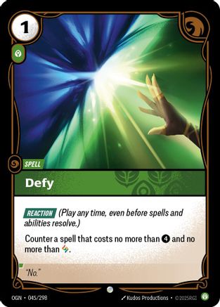 Defy (045/298) CN - Origins