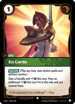 En Garde (046/298) CN - Origins