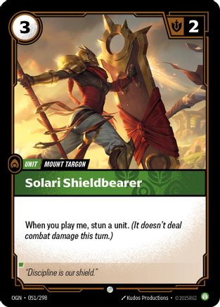 Solari Shieldbearer (051/298) CN - Origins Foil