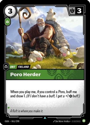 Poro Herder (061/298) CN - Origins