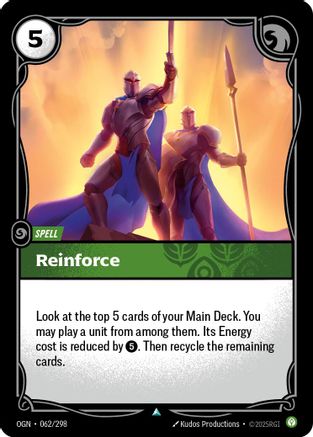 Reinforce (062/298) CN - Origins