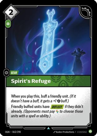 Spirit's Refuge (063/298) CN - Origins Foil