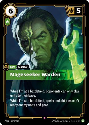 Mageseeker Warden (070/298) CN - Origins Foil