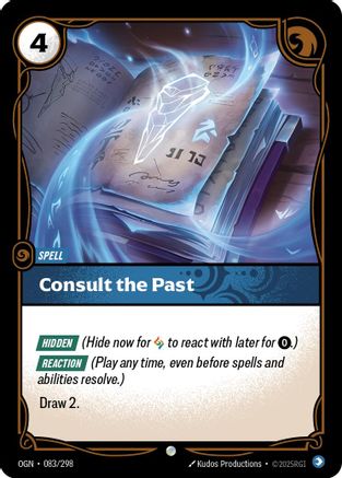 Consult the Past (083/298) CN - Origins