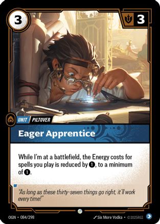 Eager Apprentice (084/298) CN - Origins Foil