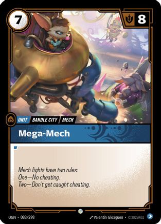 Mega-Mech (088/298) CN - Origins Foil