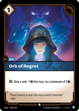 Orb of Regret (090/298) CN - Origins Foil