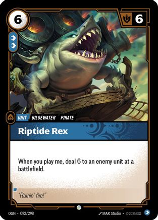 Riptide Rex (092/298) CN - Origins