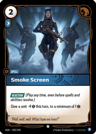 Smoke Screen (093/298) CN - Origins Foil