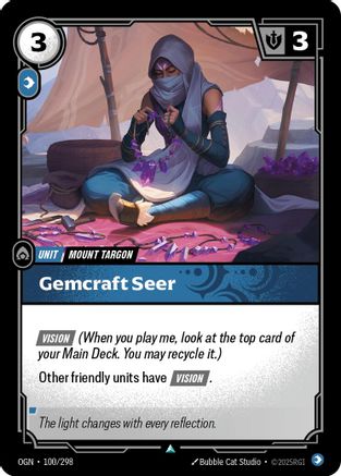 Gemcraft Seer (100/298) CN - Origins Foil