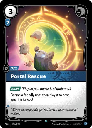 Portal Rescue (102/298) CN - Origins