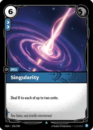 Singularity (105/298) CN - Origins Foil