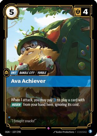Ava Achiever (107/298) CN - Origins Foil