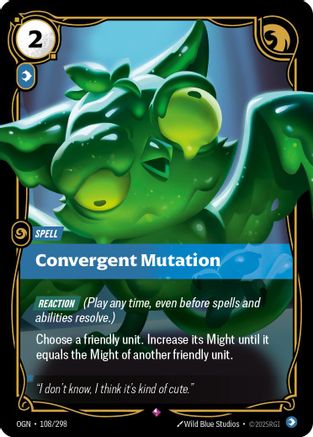 Convergent Mutation (108/298) CN - Origins Foil