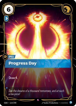 Progress Day (114/298) CN - Origins Foil