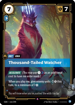 Thousand-Tailed Watcher (116/298) CN - Origins Foil