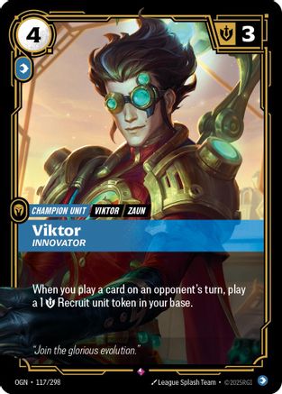 Viktor - Innovator (117/298) CN - Origins Foil
