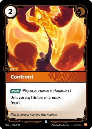 Confront (129/298) CN - Origins Foil