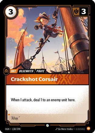 Crackshot Corsair (130/298) CN - Origins