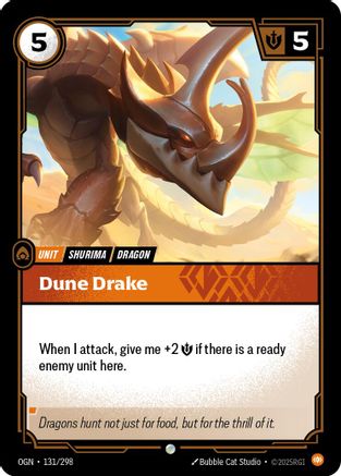 Dune Drake (131/298) CN - Origins Foil
