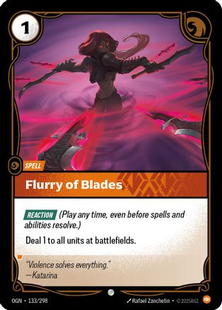 Flurry of Blades (133/298) CN - Origins