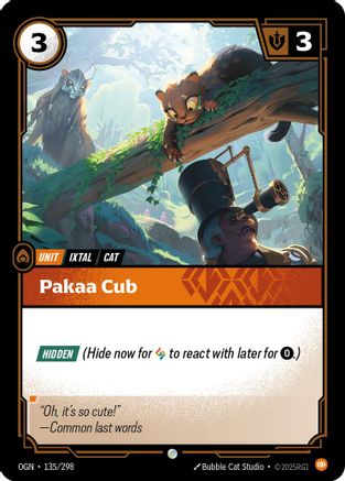 Pakaa Cub (135/298) CN - Origins Foil