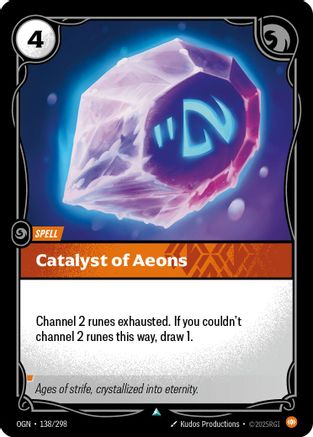 Catalyst of Aeons (138/298) CN - Origins Foil