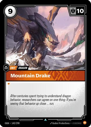 Mountain Drake (142/298) CN - Origins Foil
