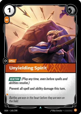 Unyielding Spirit (145/298) CN - Origins