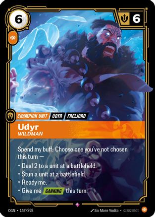 Udyr - Wildman (157/298) CN - Origins Foil