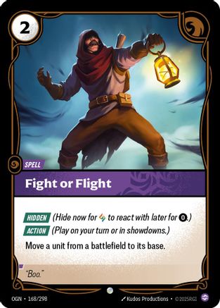 Fight or Flight (168/298) CN - Origins