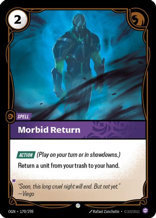 Morbid Return (170/298) CN - Origins Foil