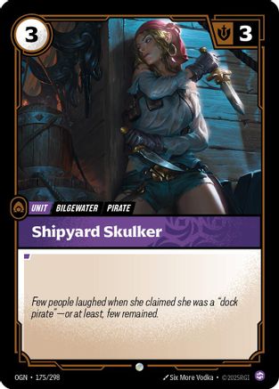Shipyard Skulker (175/298) CN - Origins Foil