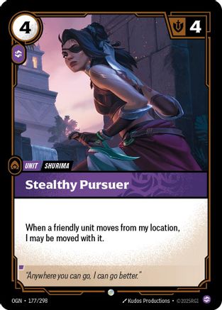 Stealthy Pursuer (177/298) CN - Origins Foil
