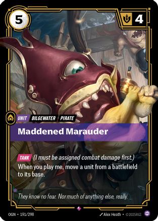 Maddened Marauder (191/298) CN - Origins