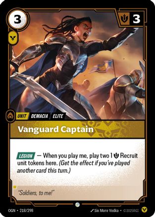 Vanguard Captain (218/298) CN - Origins
