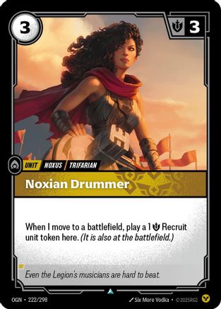 Noxian Drummer (222/298) CN - Origins Foil
