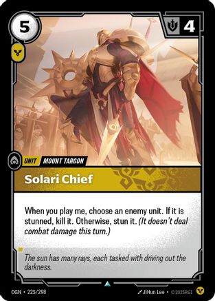 Solari Chief (225/298) CN - Origins Foil