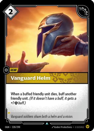 Vanguard Helm (228/298) CN - Origins Foil