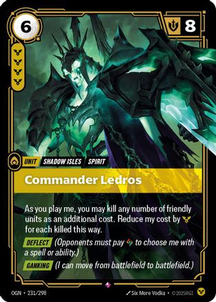 Commander Ledros (231/298) CN - Origins Foil