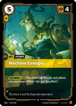 Machine Evangel (239/298) CN - Origins Foil