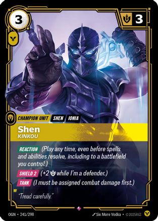 Shen - Kinkou (241/298) CN - Origins Foil