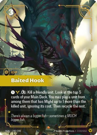 Baited Hook (242/298) CN - Origins Foil